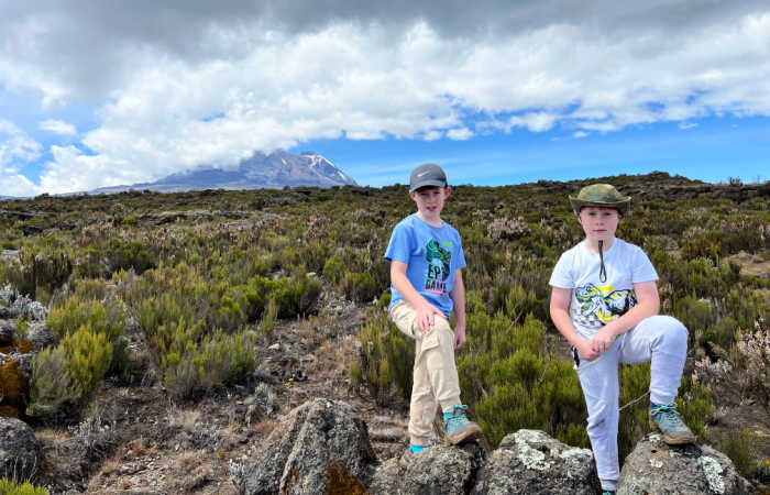 Lower slopes of Kilimanjaro