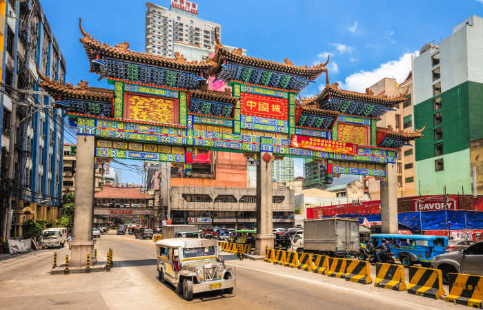 Get around the colourful towns and cities by iconic 'jeepney', the Philippines' answer to a tuk-tuk!