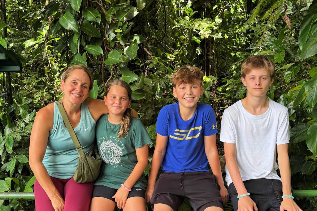 Why go on a Stubborn Mule Travel Holiday -happy family group on holiday in Costa Rica