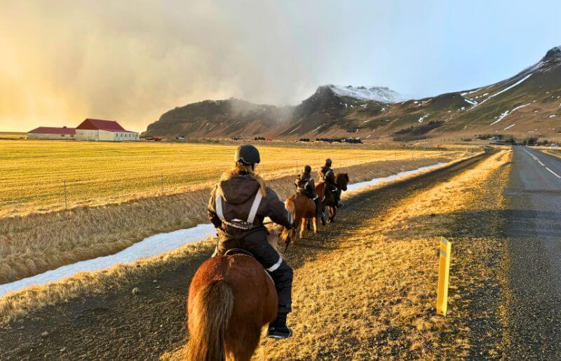 Horse riding on our Iceland itineraries at Easter