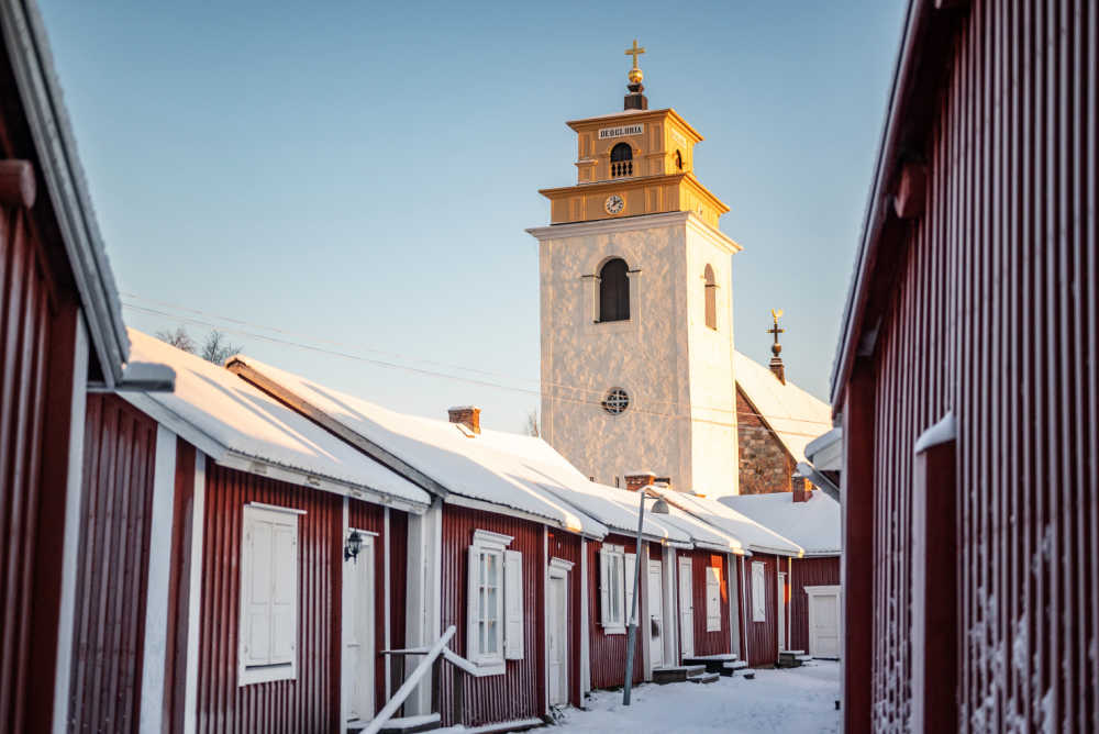 Gammelstad with 15th-century church town, Sweden