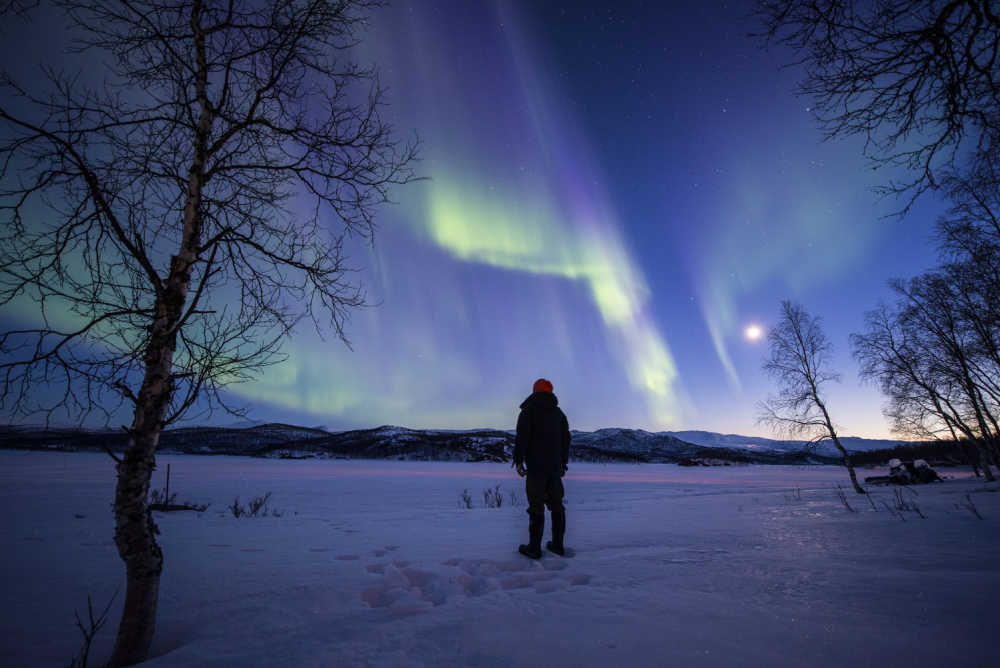 Northern Lights on Swedish Lapland holiday