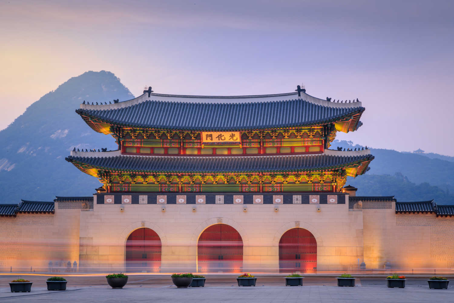 Gyeongbokgung Palace, a highlight of visits to South Korea