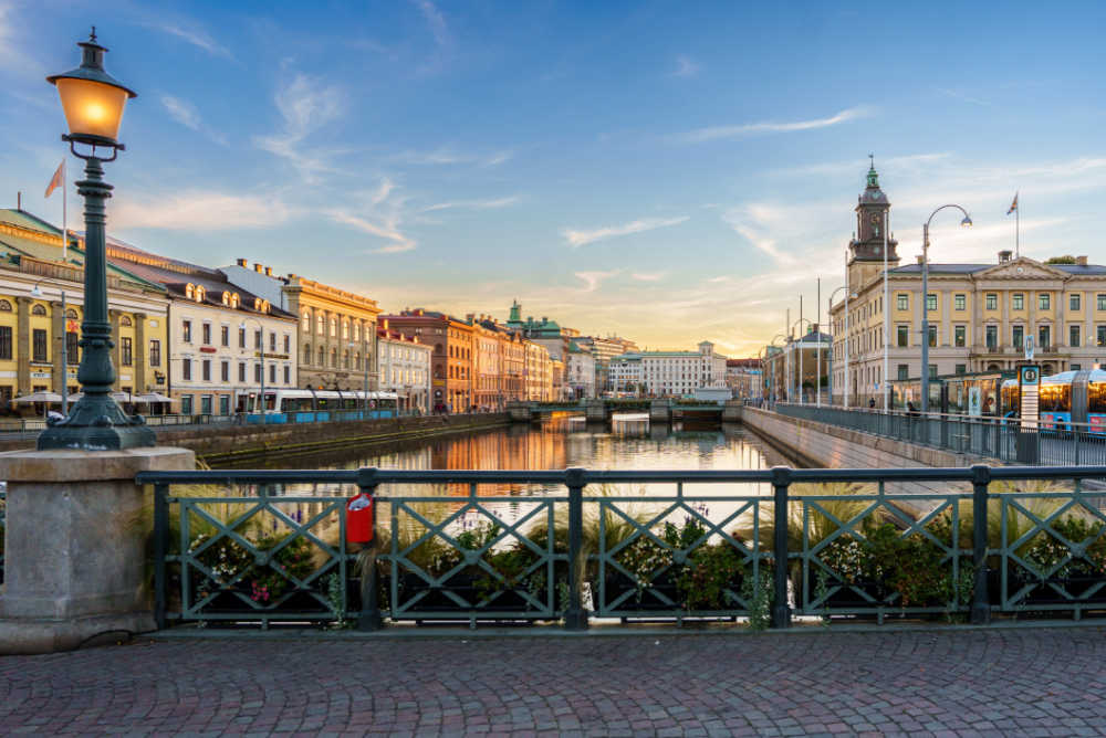 Centre of Gothenburg, summer itinerary for families in Sweden