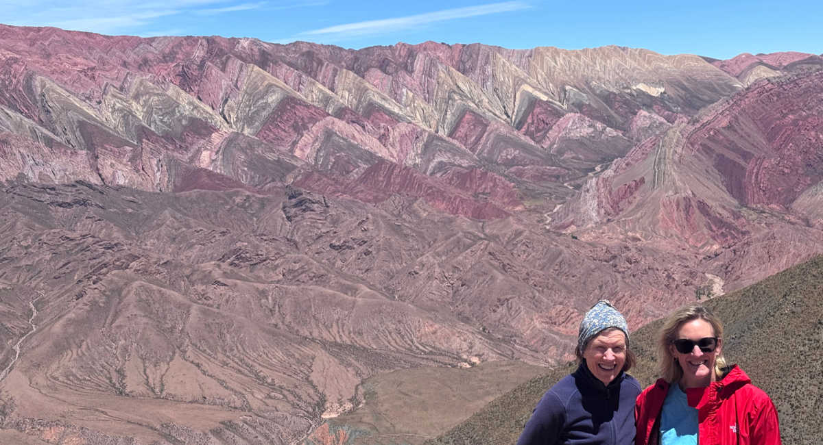 Rainbow Mountains in Quebrada de Humahuaca, Northern Argentina, family-friendly hike