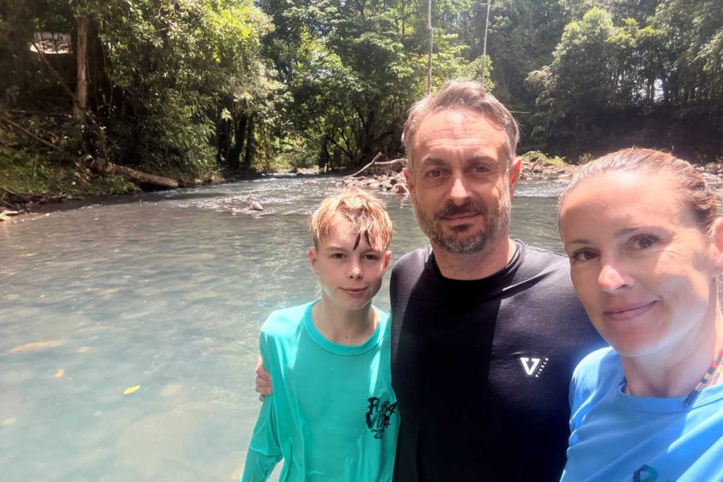 Family on an tailor-made holiday in Costa Rica