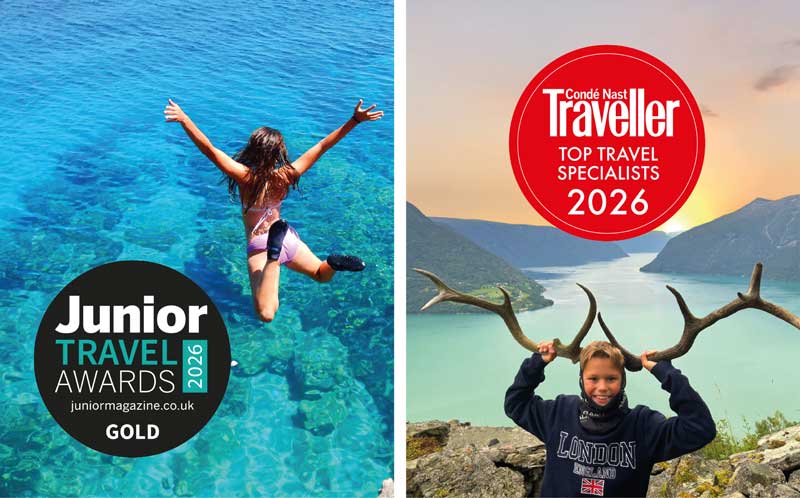 2026 Stubborn Mule Travel awards, from Condé Nast Traveler and Junior Magazine Travel Awards