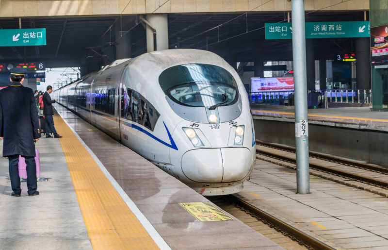 Getting around China on a family holiday by super fast bullet train, find information in our China travel guide