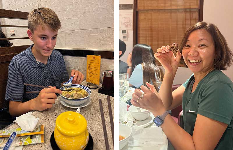 Trying different food is all part of the fun when holidaying in China with kids - our guides will ensure everyone gets something they like!