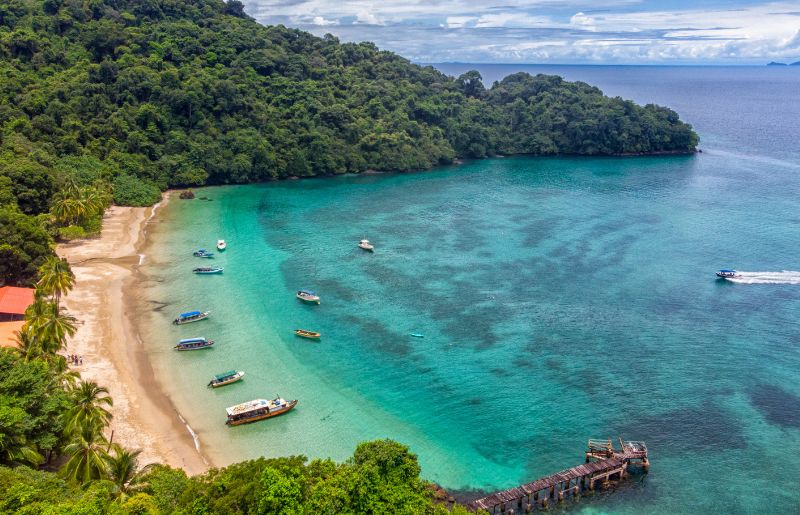 Coiba National Park on Coiba Island - family-friendly holidays to Panama
