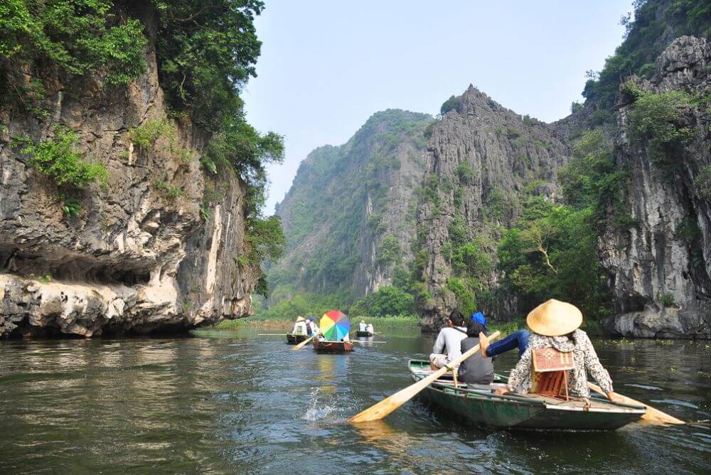 Boating at Ninh Binh