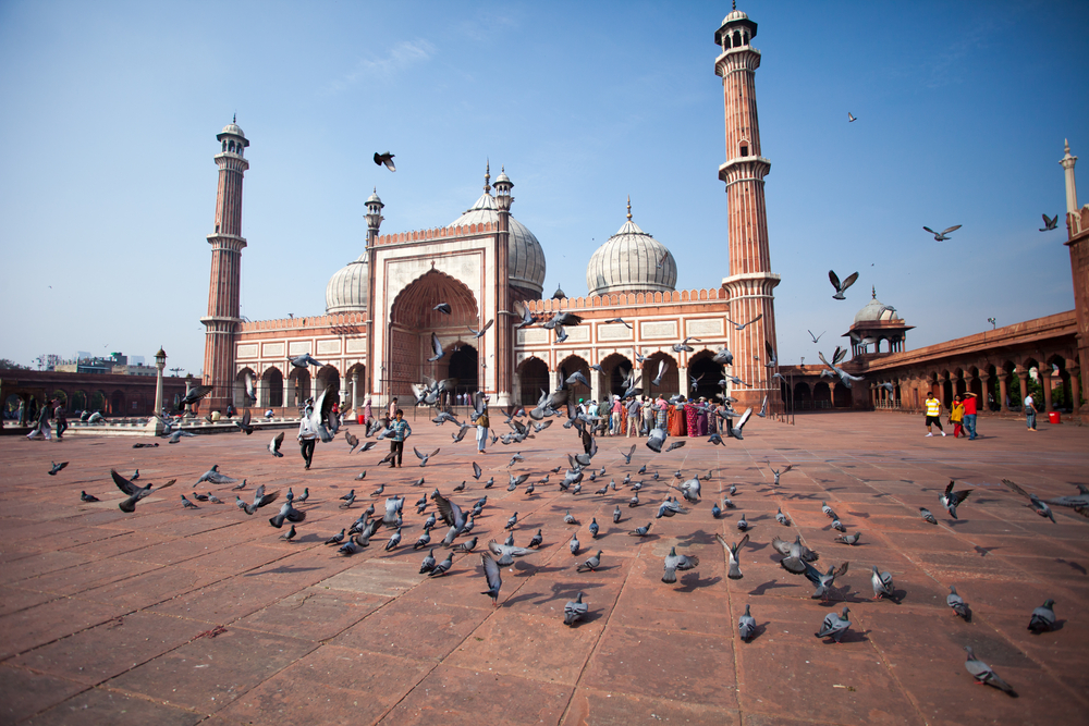 Jama Masjid Mosque in Old Delhi