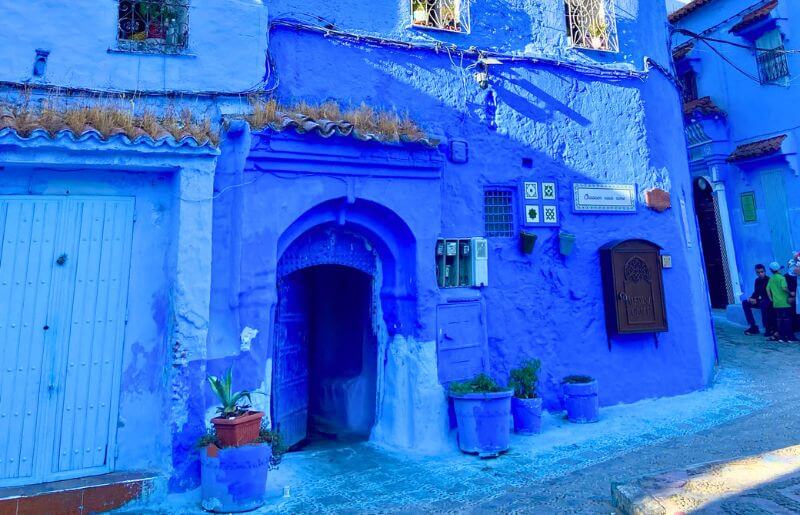 The blue walls of Chefchaouen