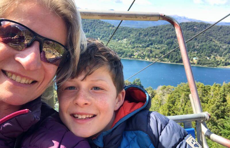 Solo parent holidays - mother and son test out Argentina's Lake District